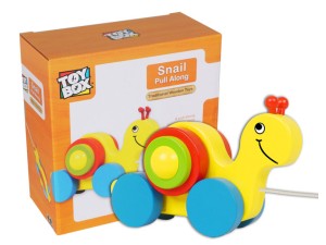 Toybox Pull Along - Snail