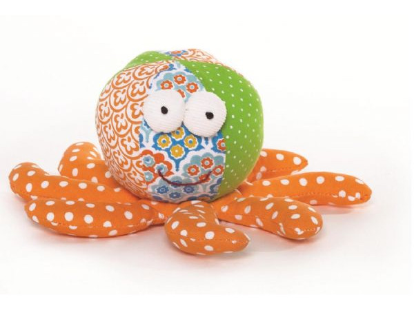 Lily & George Ollie Octopus Rattle