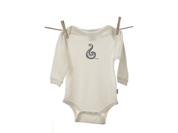 Snooky Long Sleeve Body Suits White Hook