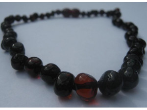 Amber Teething Necklace (Cherry)
